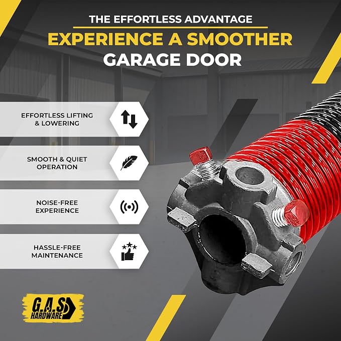 Garage Door Torsion Spring 225x1.75x31 Includes 1” Steel Bearing, and Winding - Image 5