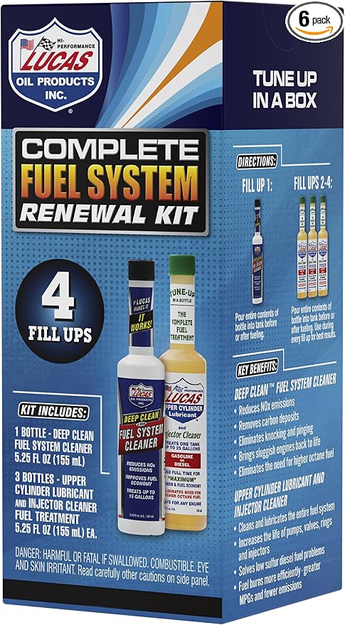 Lucas Oil 10966 Complete Fuel System Renewal Kit by LucasOil