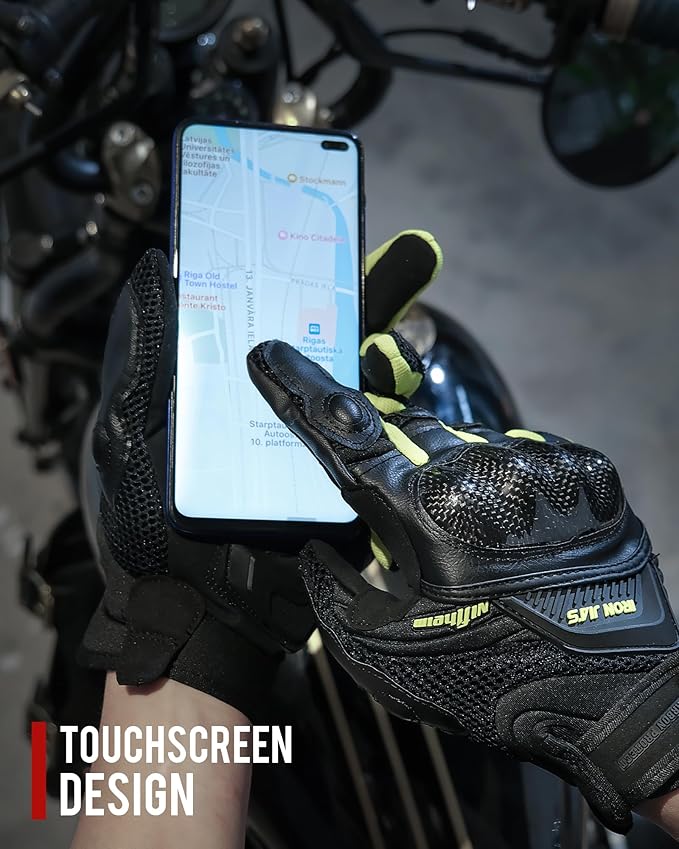 BORLENI Motorcycle Gloves Touch Screen - Image 3