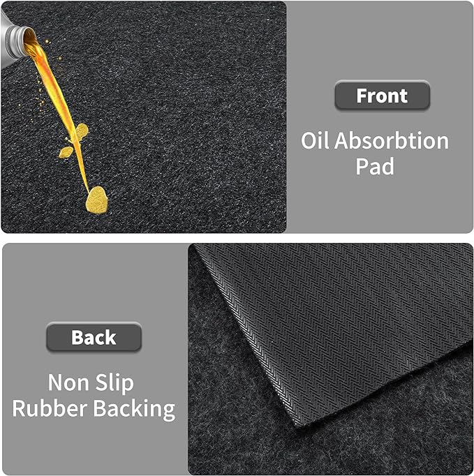 HOMBYS Extra Large Garage Floor Mat - Image 5