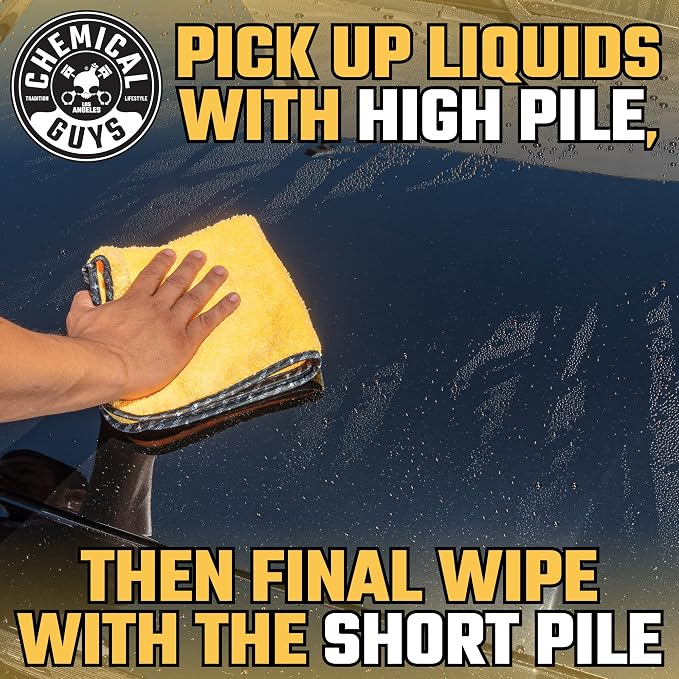 Chemical Guys MIC 506 03 Professional Grade Premium Microfiber Towels, Home - Image 4