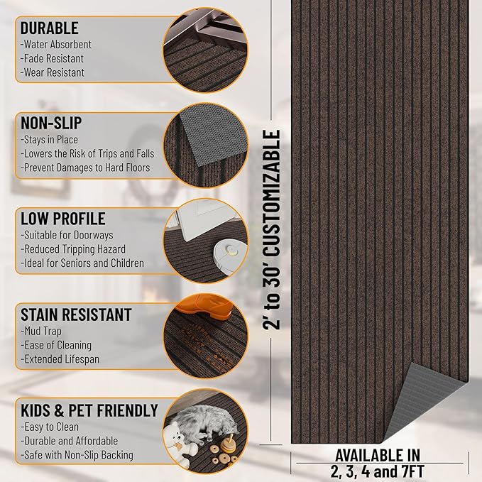 Ottomanson 2'7" x 31' Hallway Runner - Image 3