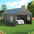 Polar Aurora 13x25 FT Carport, Carport Canopy, Heavy Duty Car Port by PolarAurora