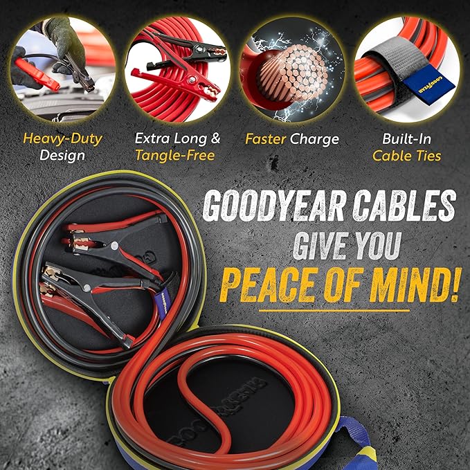 GOODYEAR Heavy Duty Jumper Cables - Image 5