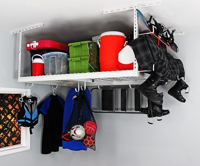 SafeRacks 4x6 Overhead Garage Storage Rack - Image 3