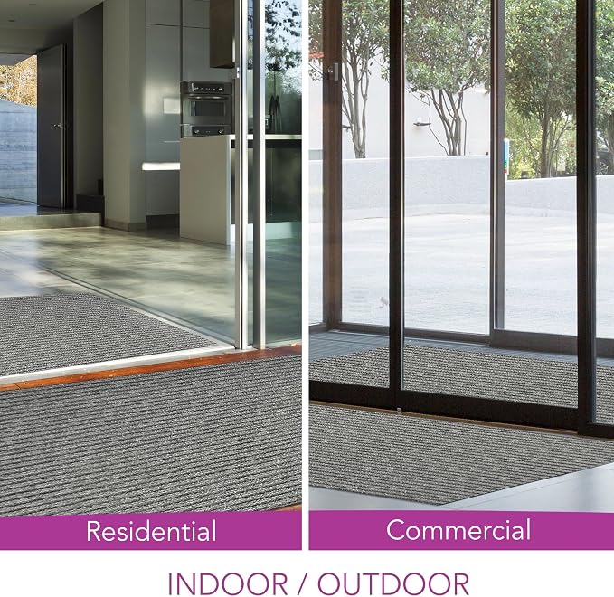 iCustomRug Spartan Weather Warrior Indoor/Outdoor Utility Ribbed Carpet Runner - Image 6