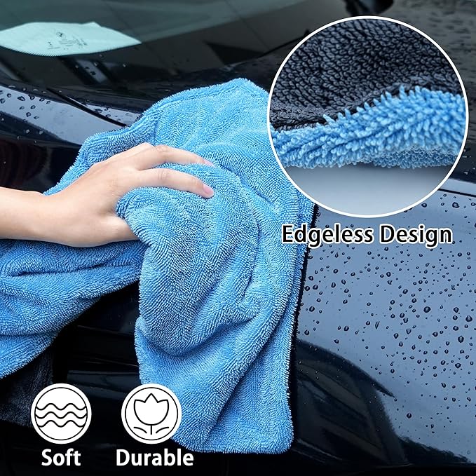 LIVOS Car Drying Towel, Premium Microfiber Towels - Image 3
