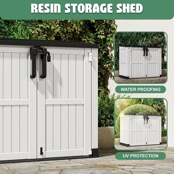 Outdoor Storage Cabinet 36 Cu Ft - Image 4