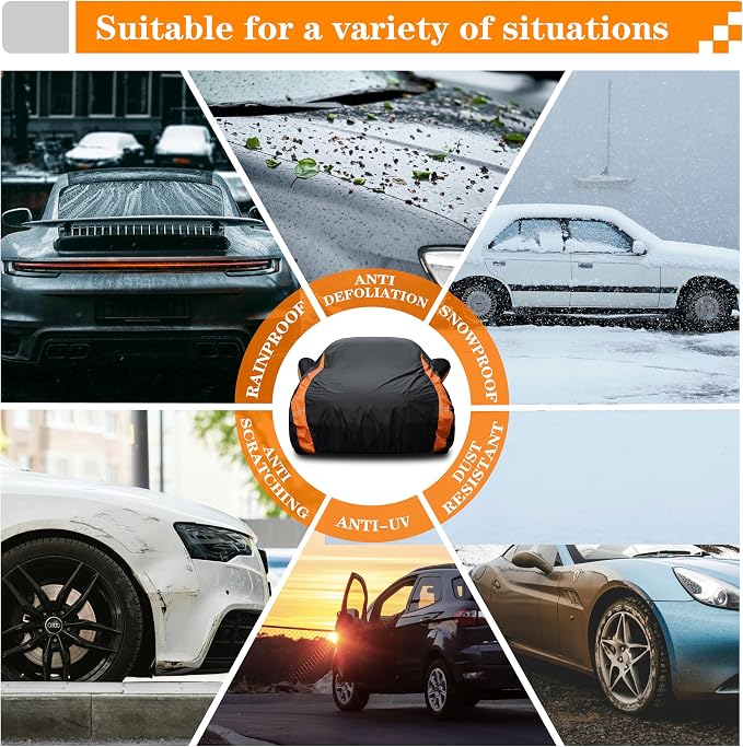 Heavy Duty Waterproof Car Cover - Image 4