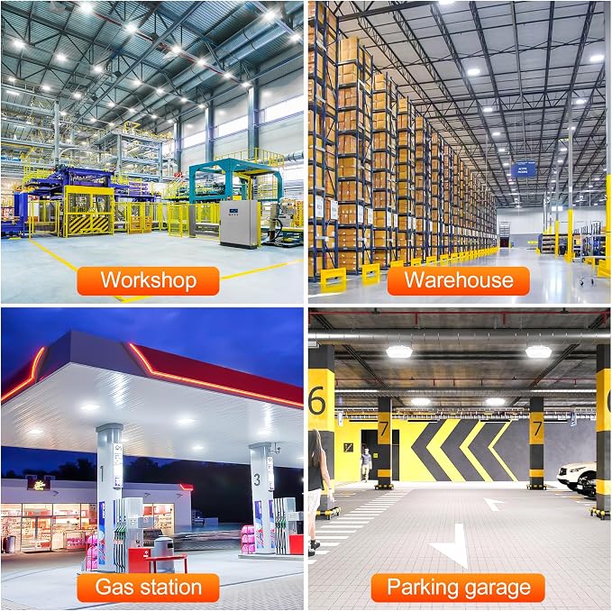 BBESTLED LED Canopy Light with Photocell, 60W 80W 100W Adjustable, ETL&DLC - Image 9