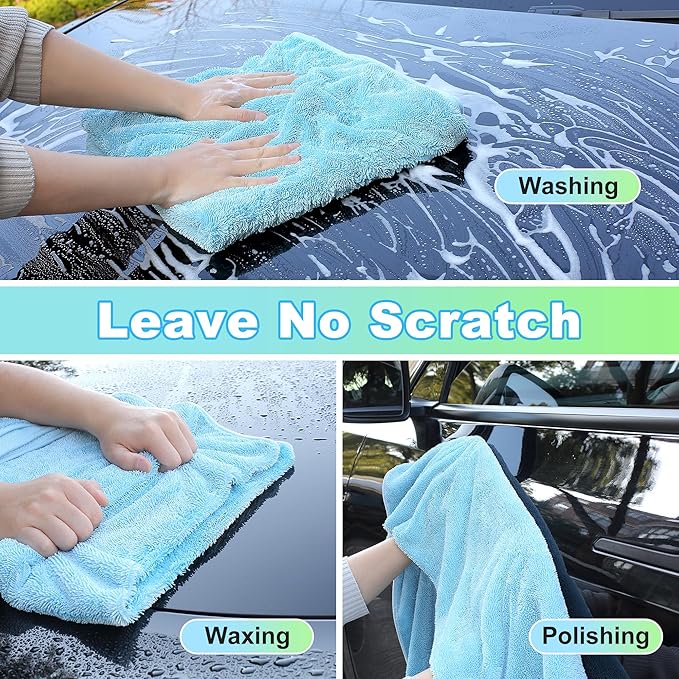 JOYMOOP Car Dry Towel, Quick Drying, Medium Size, Microfiber Cleaning Cloth - Image 6