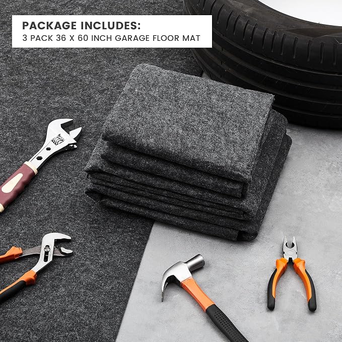 3 Pcs 36 x 60 Inch Oil Spill Mat - Image 3