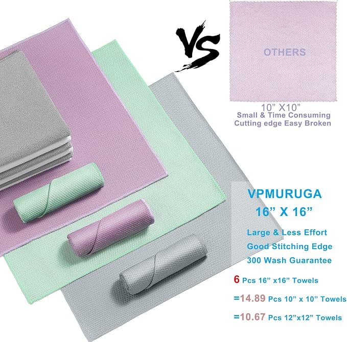 Nano Streak Free Magic Microfiber Cleaning Cloths Easy Clean Nanoscale - Image 4